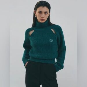 **NWT** Wild Fable Cut-Out Ribbed Sweater